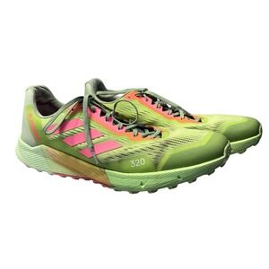 Size 14 - adidas Terrex Agravic Ultra Trail Almost Lime Turbo